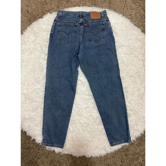 Vintage Levis 550 Jeans Womens Relaxed Fit Tapered Stonewash Y2K Sz 14 30x31 - Picture 2 of 10